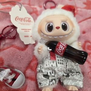 Authentic Popmart Labubu - Coke Bottle
